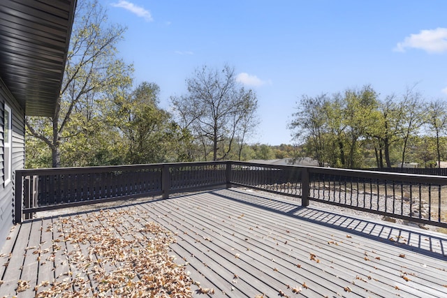 view of deck