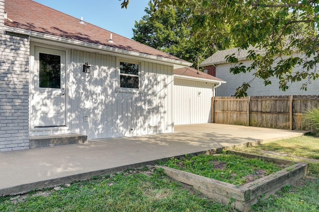 exterior space featuring a patio area