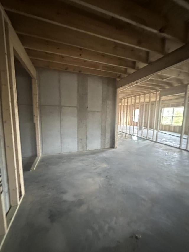 miscellaneous room featuring concrete floors