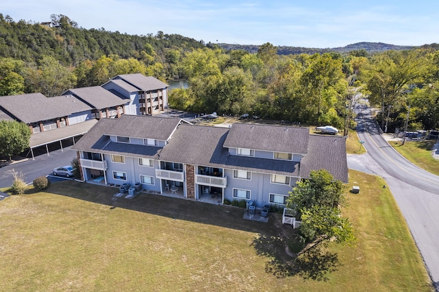 123 River Point Rd Unit 37, Hollister, MO 65672 - view of subject property with a heavily wooded area