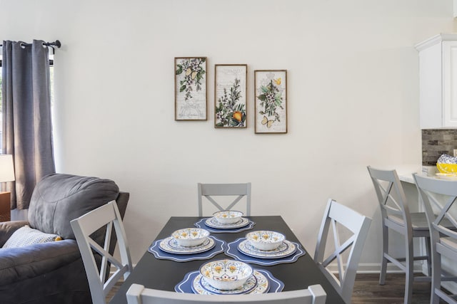 123 River Point Rd Unit 37, Hollister, MO 65672 - dining room with wood finished floors and baseboards