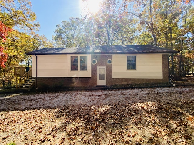 1814 State Highway 125, Sparta, MO 65753 - view of front of house featuring entry steps