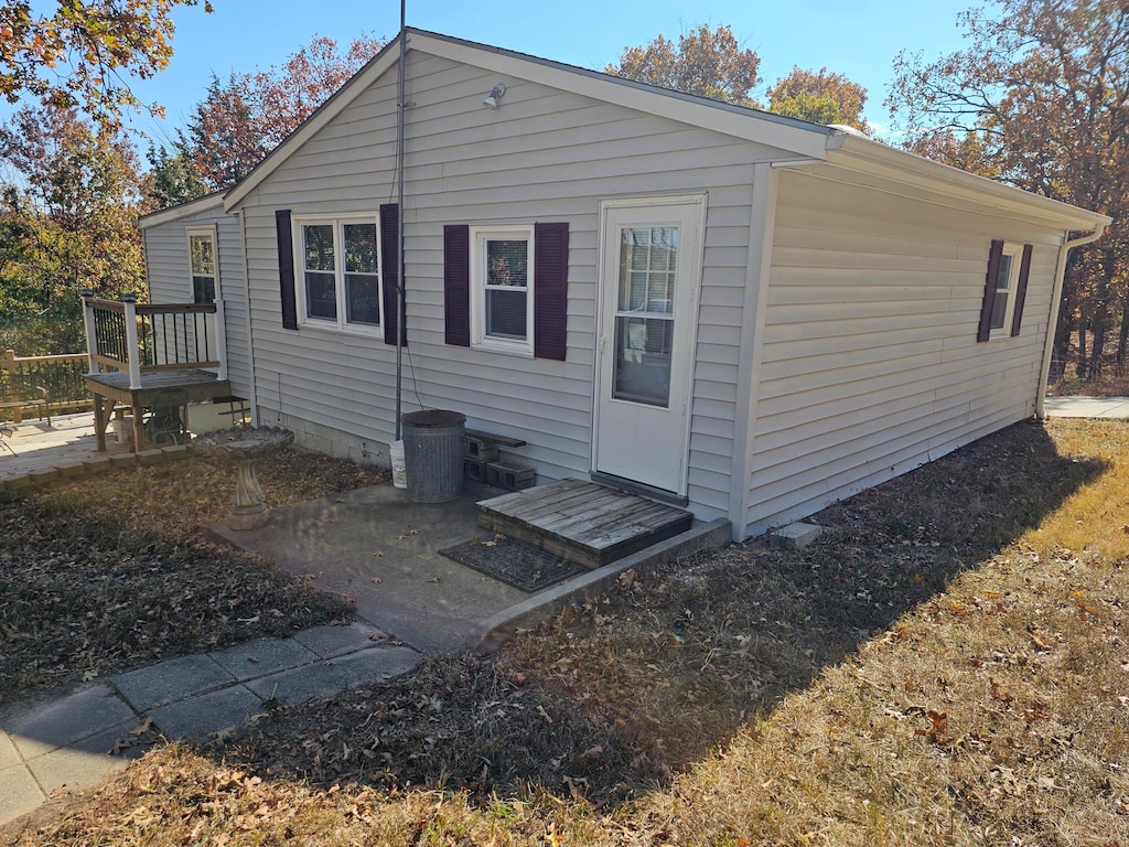 view of back of house