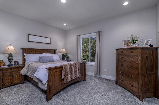 236 N Dade 147, Greenfield, MO 65661 - bedroom with light carpet, recessed lighting, and baseboards