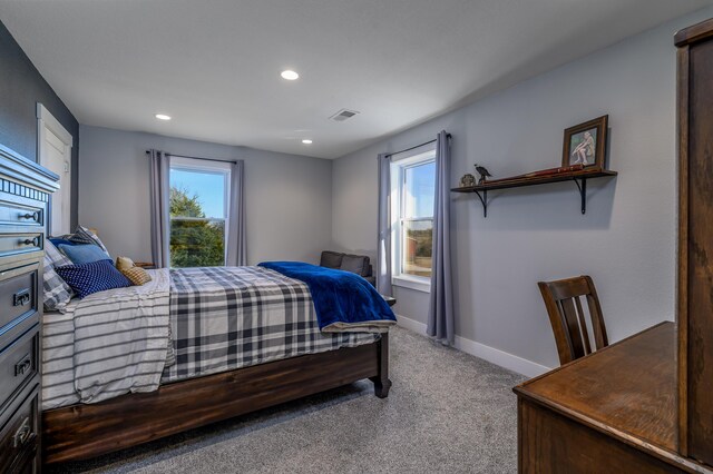 236 N Dade 147, Greenfield, MO 65661 - bedroom with carpet, baseboards, and recessed lighting