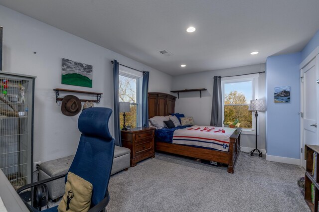 236 N Dade 147, Greenfield, MO 65661 - carpeted bedroom with baseboards and recessed lighting