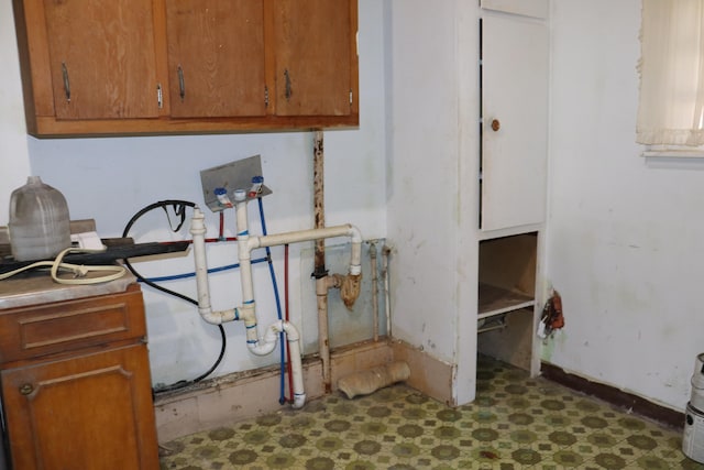 view of laundry room