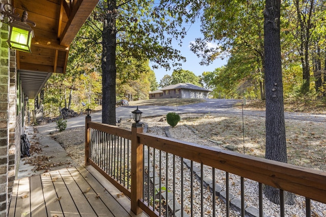 55 Lovers Ln, Branson West, MO 65737 - view of wooden deck