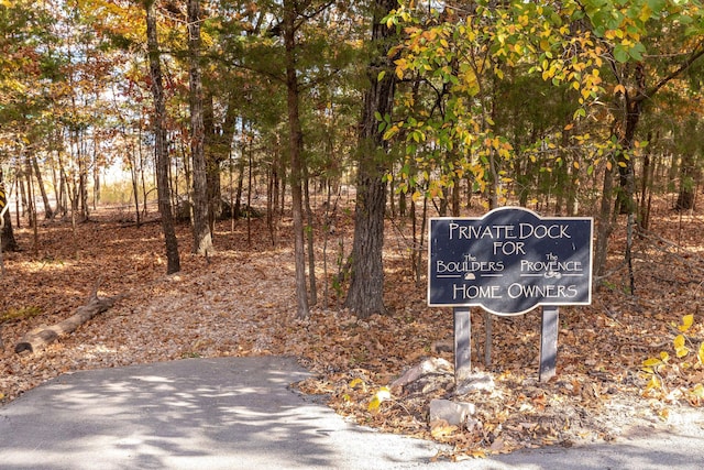 view of community