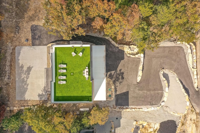 drone / aerial view