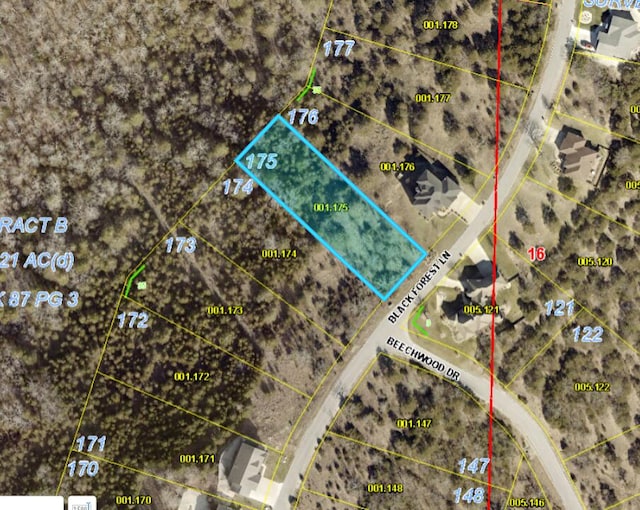 Listing photo 2 for LOT175 Black Forest Ln, Branson West MO 65737