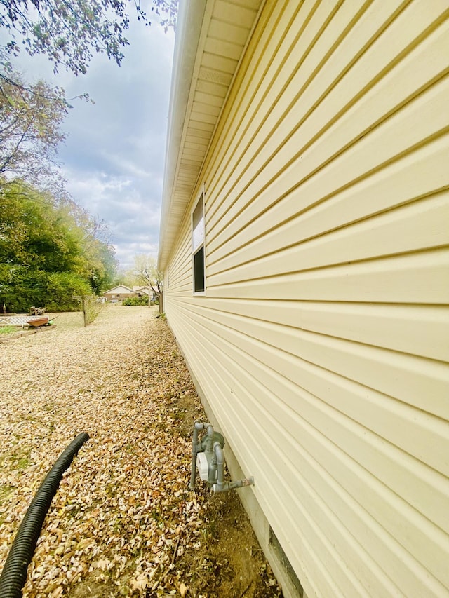 view of side of property