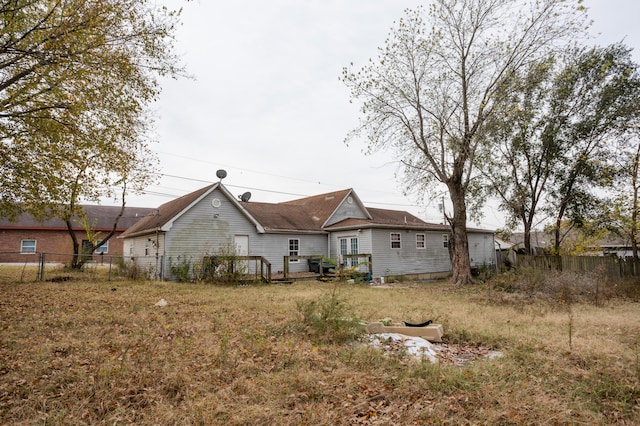 view of back of house