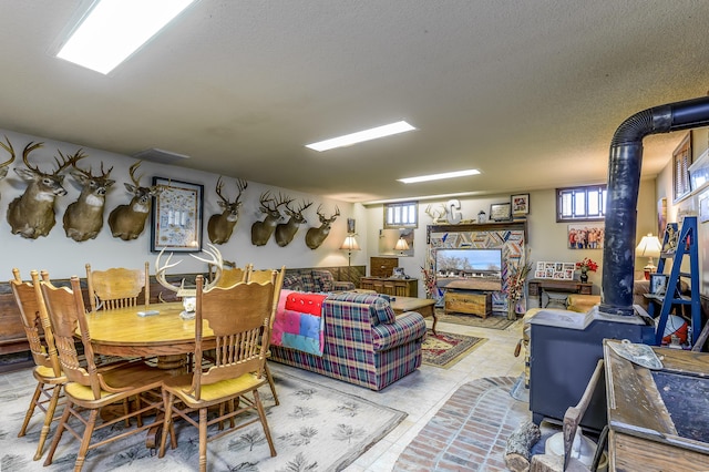 15778 Lawrence Unit 2130, Mount Vernon, MO 65712 - dining room featuring a textured ceiling