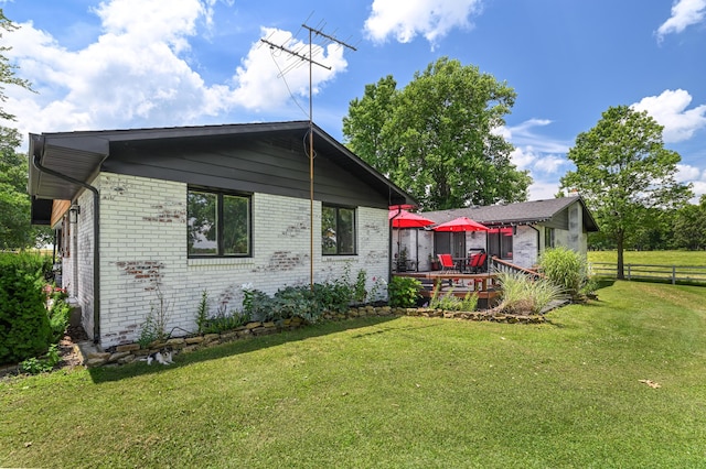 15778 Lawrence Unit 2130, Mount Vernon, MO 65712 - back of house with brick siding