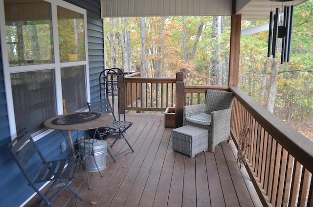 4435 Olga Rd, Fordland, MO 65652 - view of wooden terrace