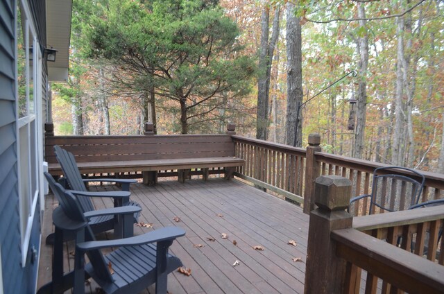 4435 Olga Rd, Fordland, MO 65652 - view of wooden terrace