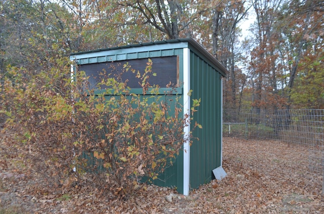 4435 Olga Rd, Fordland, MO 65652 - view of shed with fence