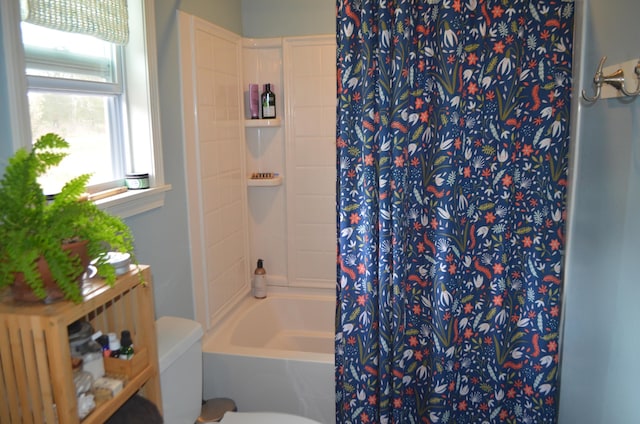 4435 Olga Rd, Fordland, MO 65652 - full bathroom with shower / bath combo and toilet