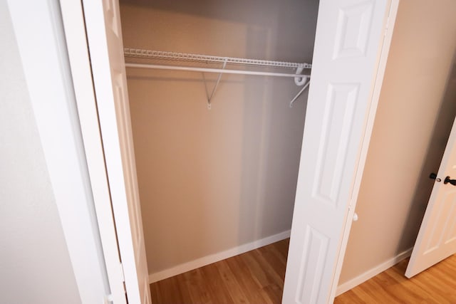 view of closet