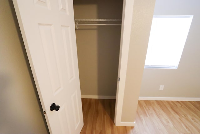 view of closet