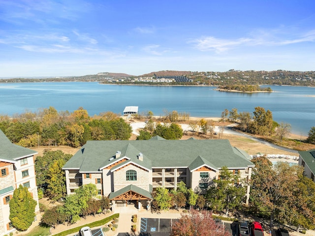 250 Lakewood Dr Unit 6303, Hollister, MO 65672 - aerial view of property and surrounding area featuring a large body of water