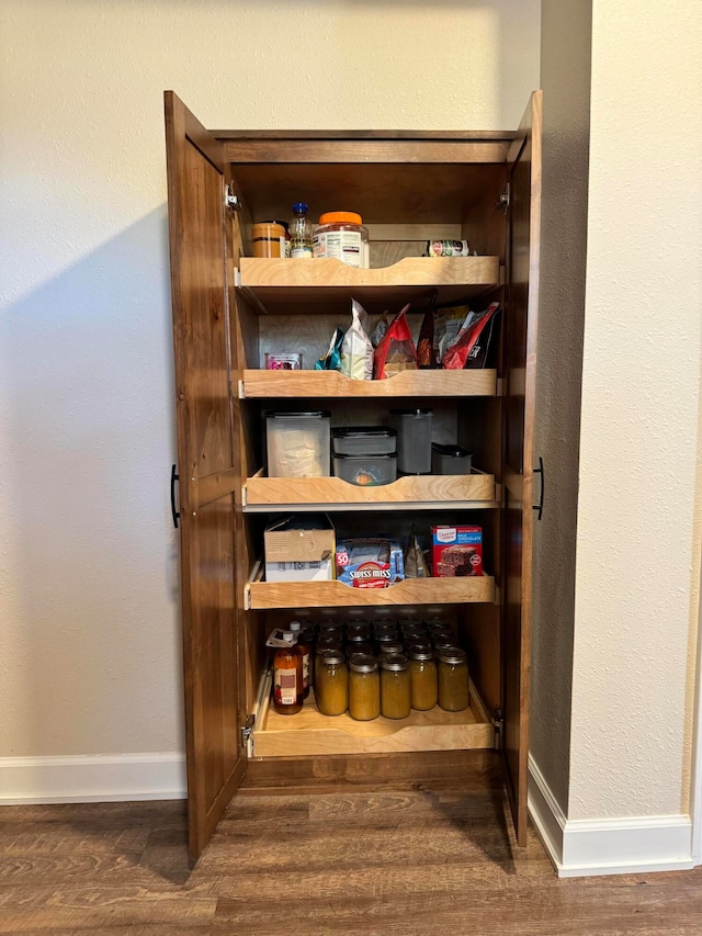 view of pantry