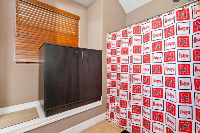 bathroom featuring tile patterned floors