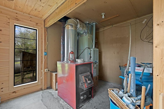 view of utility room