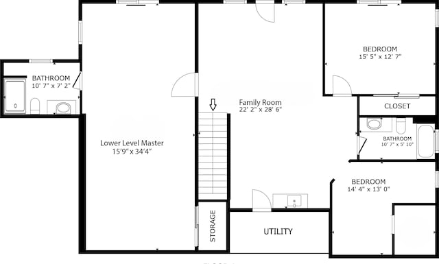 3133 Talking Rocks Rd, Reeds Spring, MO 65737 - floor plan / room layout