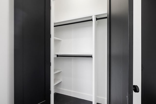 view of closet