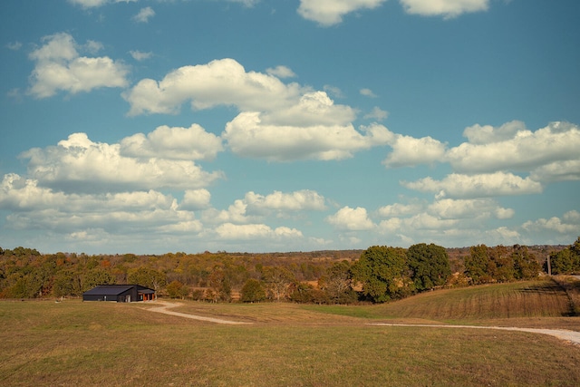 view of community featuring a lawn