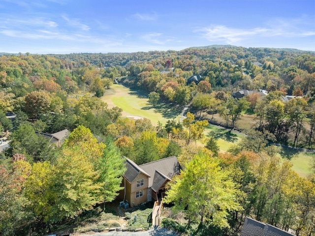 24 Baldknobber Dr Unit 18, Branson West, MO 65737 - aerial view of property and surrounding area with a forest
