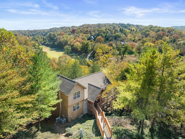 24 Baldknobber Dr Unit 18, Branson West, MO 65737 - view from above of property featuring a forest