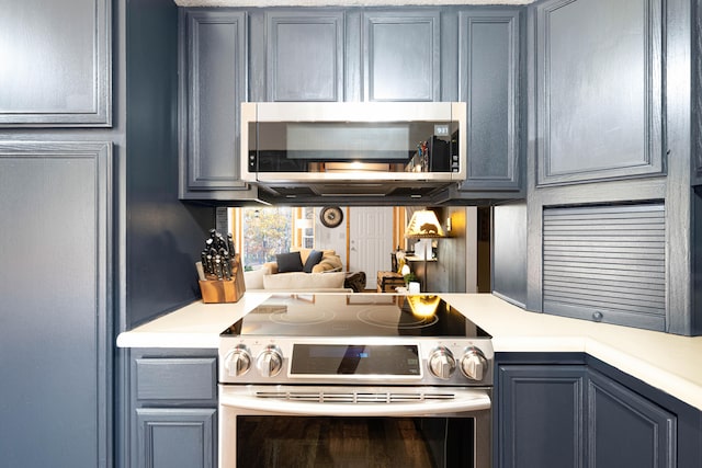 kitchen featuring stainless steel appliances