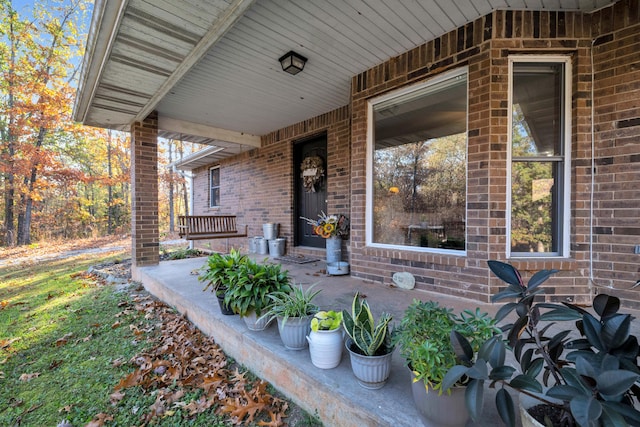 view of patio / terrace featuring a porch