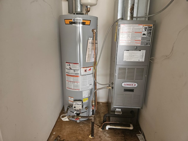 utilities with water heater