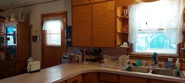 kitchen with sink