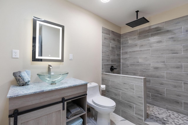 218 Windridge Rd, Branson, MO 65616 - full bath with walk in shower, toilet, and vanity