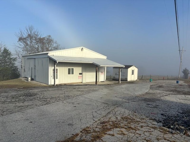 view of back of property