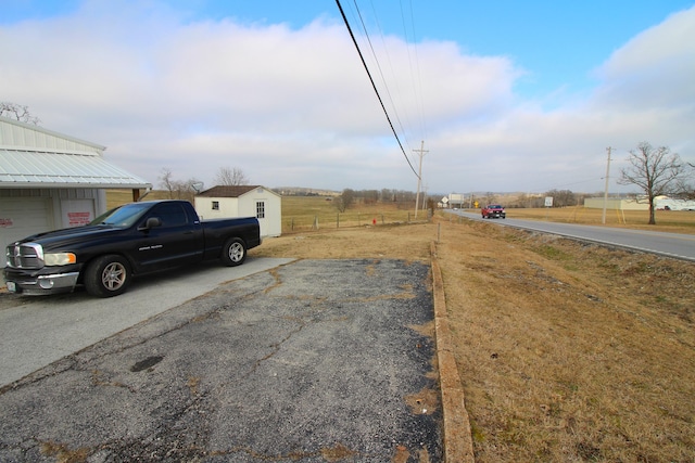 view of road