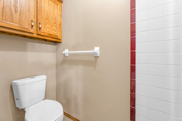 bathroom with toilet