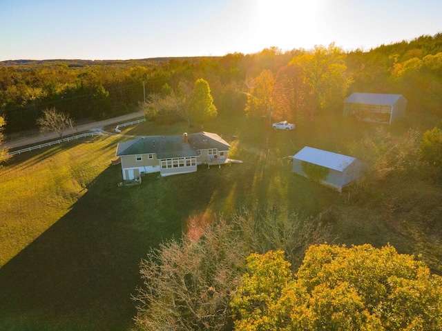 aerial view