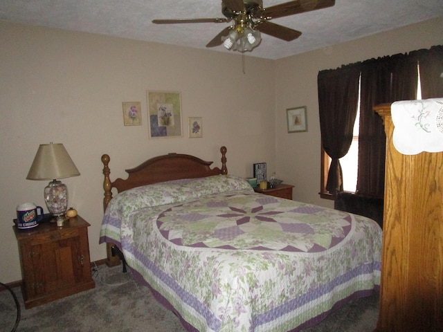 27038 Hickory Dr, Eagle Rock, MO 65641 - bedroom featuring carpet floors and ceiling fan