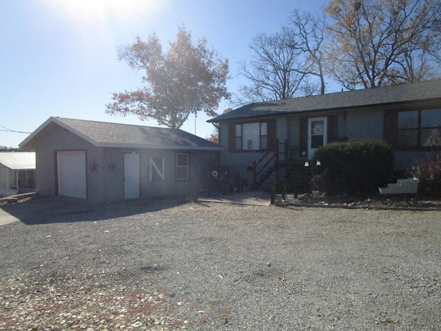 27038 Hickory Dr, Eagle Rock, MO 65641 - view of front of home featuring driveway