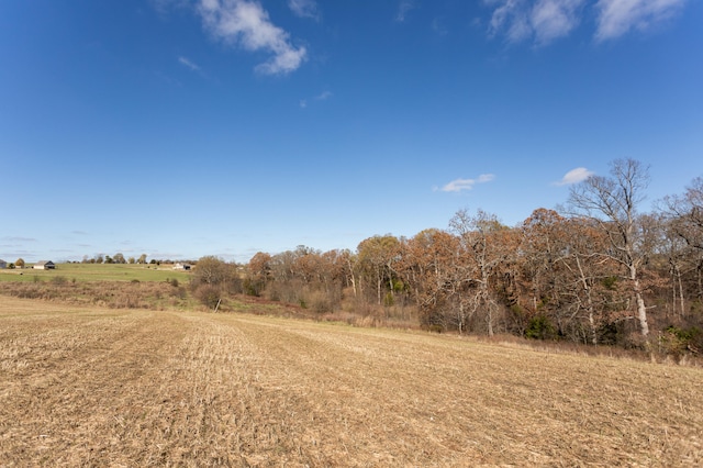 view of nature with a rural view