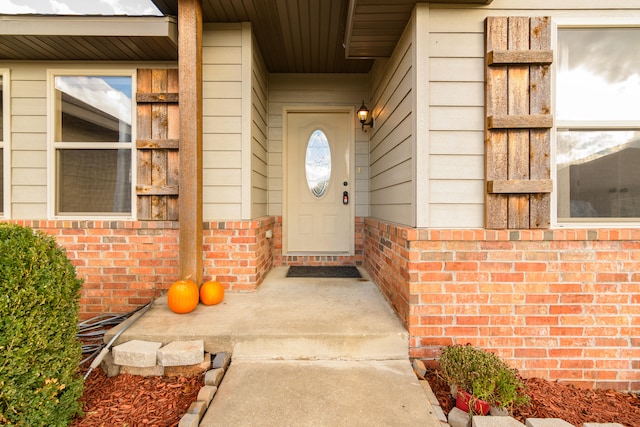 view of property entrance