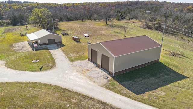 1558 E 432nd Rd, Bolivar, MO 65613 - view of rural area featuring a heavily wooded area