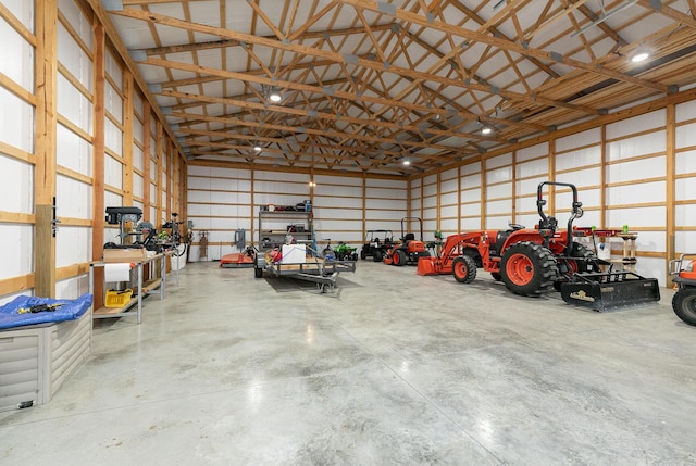1558 E 432nd Rd, Bolivar, MO 65613 - garage with metal wall