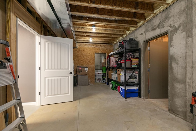 1558 E 432nd Rd, Bolivar, MO 65613 - view of unfinished basement